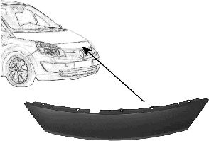 VAN WEZEL 4328518 -  Решетка радиатора